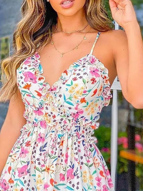 Vestido Safira Floral - Conforto e Estilo em 1 Peça